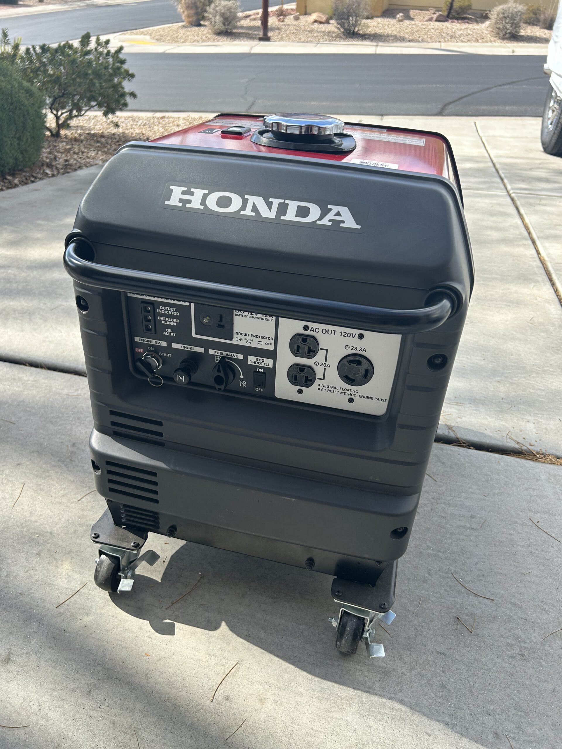 Honda EU3000IS Inverter/Generator Sun City Mesquite HOA